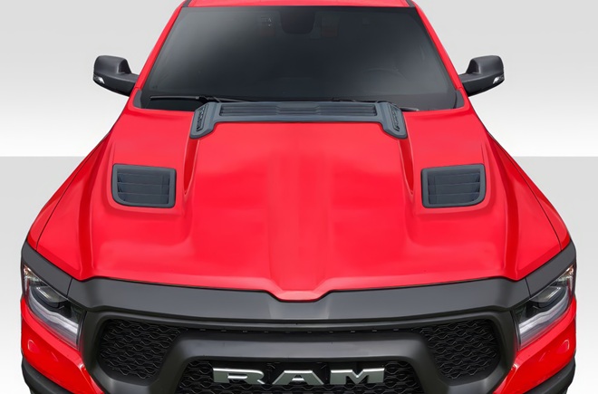 Duraflex Rebel Style Hood 2019-up Ram 1500 New Body style
